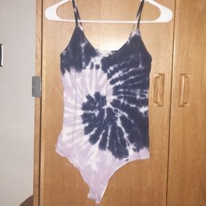Tie dye bodysuit